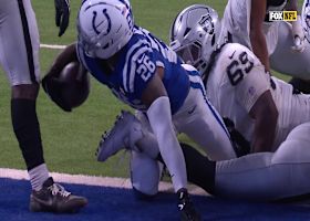 Ameer Abdullah scores a TD vs. his former team, boosting Colts' lead to 32-3