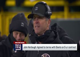 Rapoport: Giants, John Harbaugh finalize five-year deal to be teams new coach | 'NFL GameDay Morning'
