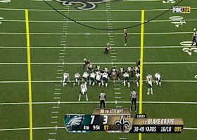 Blake Grupe's 38-yard FG trims Saints' deficit to 7-6