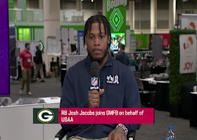 Packers RB Josh Jacobs joins 'GMFB' on behalf of USAA