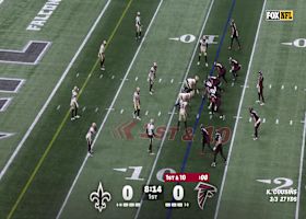 Granderson's diving INT ends Falcons' red-zone drive