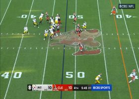 George Pickens showcases elite body control for 12-yard reception