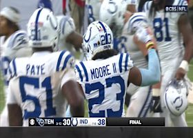 Kenny Moore II's second INT of day seals Colts' 38-30 win over Titansvvv