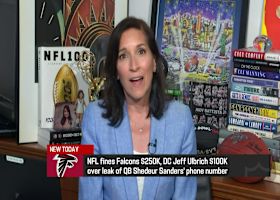 Breaking down the fines for Falcons and DC Jeff Ulbrich regarding leak of Sanders' phone number | 'The Insiders'