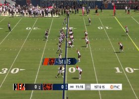 Bengals' second-round rookie Kris Jenkins corrals Caleb Williams for sack