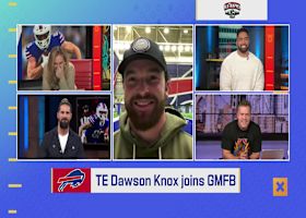Dawson Knox previews Bills Wild Card matchup vs. Jags | 'GMFB'