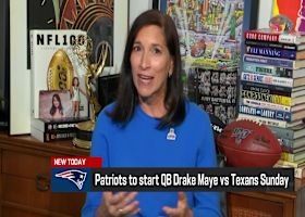 Battista: Pats turning to Drake Maye as QB1 is 'roll of the dice' with shaky OL