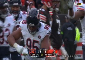 DeMarcus Walker, T. J. Edwards combine to sack Joe Flacco