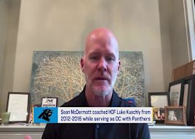 Bills HC Sean McDermott joins 'GMFB' to share experience coaching HOF LB Luke Kuechly | 'GMFB'