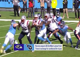 Rapoport: Ravens acquire DE Dre'Mont Jones from Titans for conditional fifth round pick | 'GMFB'