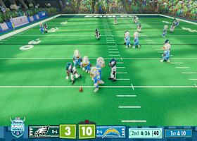 Herbert turns into the Fumbominable Snowman on Eagles' strip-sack turnover