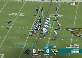 Jags' early fourth-down gamble hits on Brown's 4-yard run