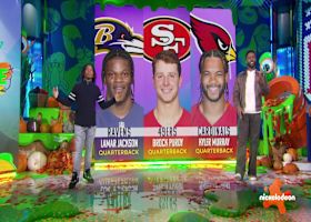 Dora announces Brock Purdy as MVP of Week 10 | 'NFL Slimetime'