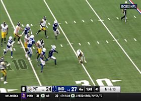 Fumbled snap causes panic in Pittsburgh leading to INDY sack