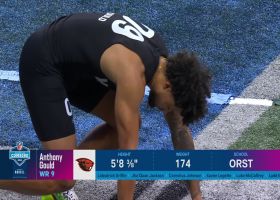 Anthony Gould runs official 4.39-second 40-yard dash at 2024 combine