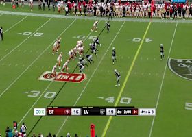 Jake Tonges pulls in tough toss, stretches for first down