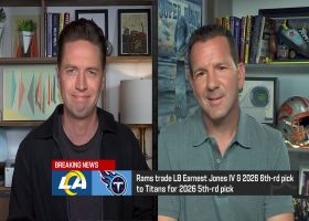 Rapoport: Titans acquire LB Ernest Jones IV from Rams for 2026 draft pick | 'Up to the Minute'