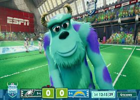 Sulley displays scary-footwork on 9-yard sack