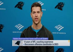 Dave Canales wakes up with 'GMFB' and reacts on becoming Panthers HC