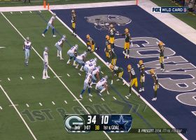 Pollard's TD plunge trims Packers' lead to 34-16 in third quarter