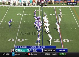 James Cook's cutback nets red zone access for Bills' offense