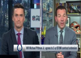 Rapoport: Pittman Jr.'s new Colts deal features $46M in guarantees | 'Free Agency Frenzy'