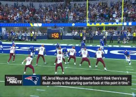 Jerod Mayo doesn't have 'any doubt' that Brissett is Pats' QB1 'at this point in time'