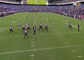 Byron Young topples Tyler Huntley for a sack and loss of 4 yards