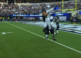 Geno Smith finds Brock Bowers for 24 yards to put Raiders within striking distance