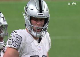 Brock Bowers' first catch of game goes for 31-yard gain vs. Broncos