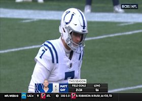 Matt Gay's 25-yard FG recaptures Colts' lead