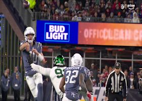 Maye's 21-yard loft lands in Diggs' grasp inside Jets' territory