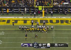 Chris Boswell's 25-yard FG edges Steelers past Ravens 13-10