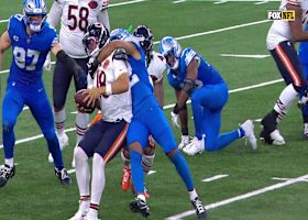 Safety blitz nets Brian Branch's sack vs. Caleb Williams