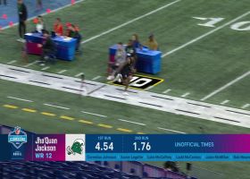 Jha'Quan Jackson runs official 4.42-second 40-yard dash at 2024 combine