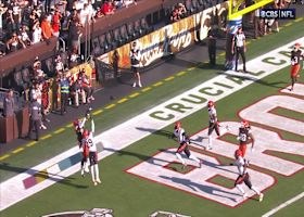 Jameis Winston's first TD pass as a Brown goes to Njoku for high-point grab