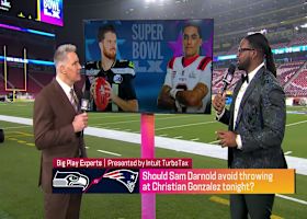 Should Sam Darnold avoid throwing at Christian Gonzalez in Super Bowl LX? | 'NFL GameDay Morning'