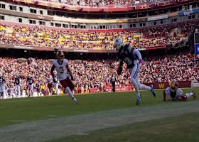 Pickens slips down the sideline for 19-yard gain and red-zone access