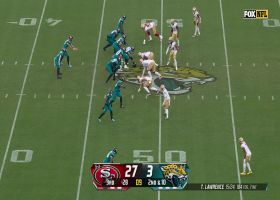Nick Bosa's takedown of Lawrence boosts DE's sack total to 1.5 on the day