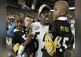 Former LB Joey Porter Sr. joins 'Super Bowl Live' shares  how much it means for son Joey Porter Jr. to play for Steelers