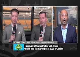 Mike Garafolo, Ian Rapoport break down possible first-round trades | 'The Insiders'