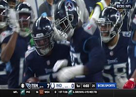 Amani Hooker reads Anthony Richardson eyes for Titans' INT
