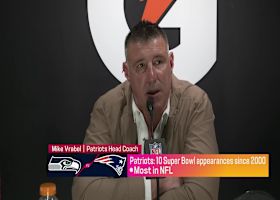 Patriots HC Mike Vrabel on comparisons of Drake Maye to Tom Brady | 'Super Bowl LX Opening Night'