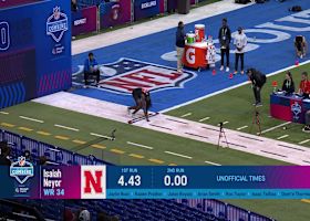 Isaiah Neyor runs official 4.40-second 40-yard dash at 2025 combine