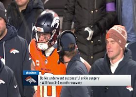 Rapoport: Bo Nix 'will be fine' for minicamp, training camp following ankle surgery | 'NFL GameDay Morning'