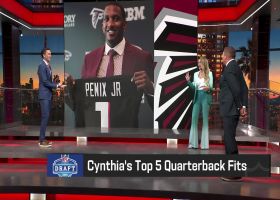 Frelund ranks her Top 5 favorite QB-to-team fits in '24 draft | 'NFL Total Access'