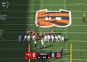 Evan McPherson's 54-yard FG opens scoring in NE-CIN