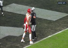 Mahomes' first TD pass of game goes to Watson with 0:25 before halftime