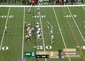 Malachi Moore's force fumble on Taysom Hill sets Jets up in Saints territory