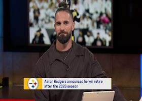 Rollins reviews Aaron Rodgers' announcement to retire after 2026 season | 'GMFB'